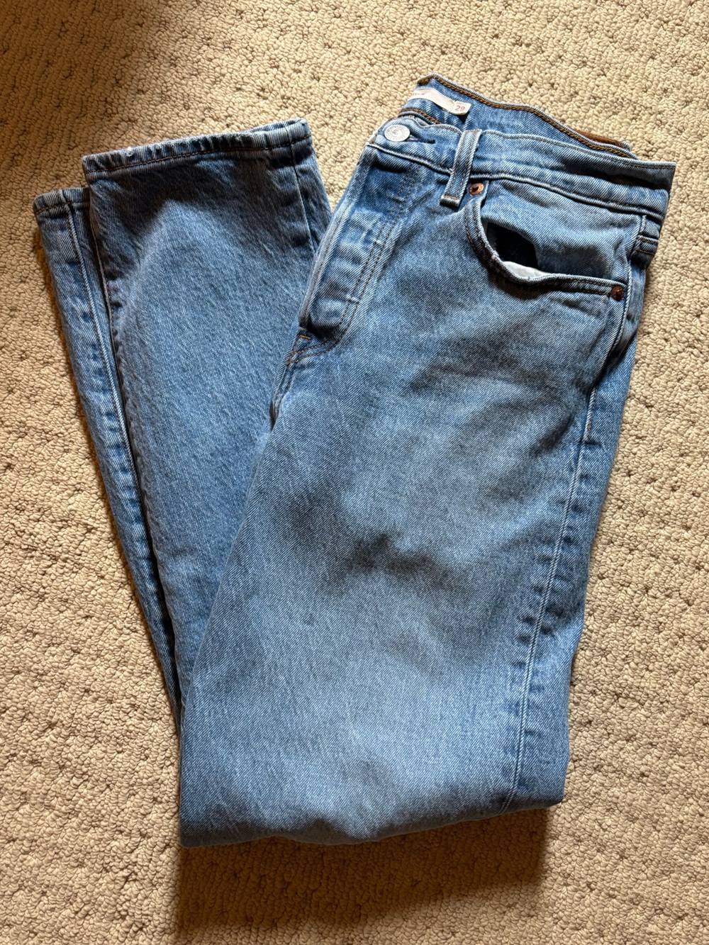 Levi Wedgie Jeans
